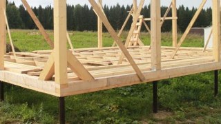 Сарай на винтовых сваях или хозблок на сваях Куйбышев цена от 2542 руб. / шт.