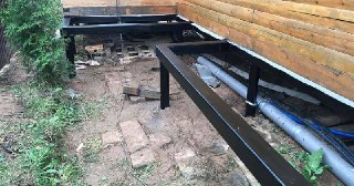 Заказать усиление фундамента винтовыми сваями в Куйбышев под ключ от 12448 руб.